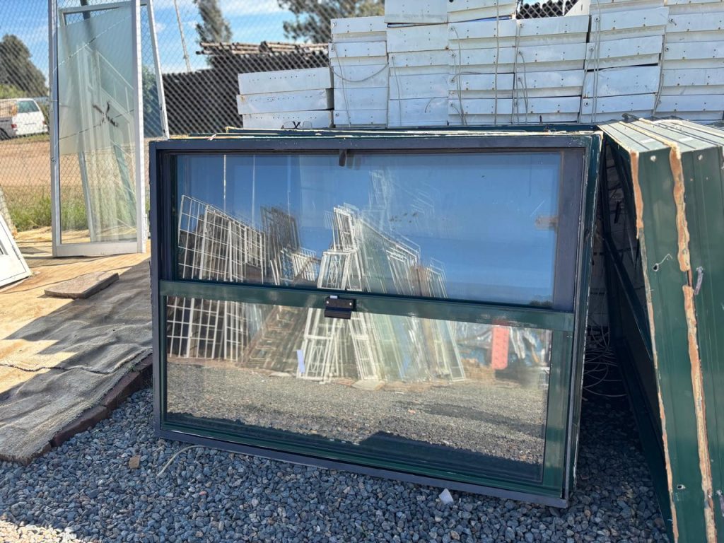 Reclaimed materials at Sebenzile Salvage Yard
